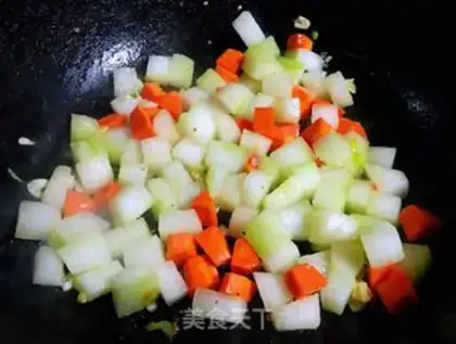 Make Pork shrimp rice soup step 5