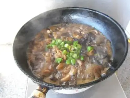 Make Chicken-legged mushroom step 11