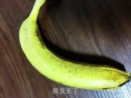 Make Banana souffle step 1