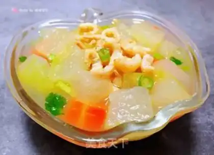Make Pork shrimp rice soup step 9