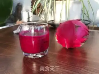 Make Fresh Dragon Juice step 3