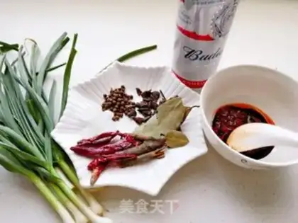 Make A beer duck with sauce step 1