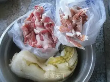 Make Crab leg pickles step 0