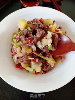 Make Beef potatoes step 5