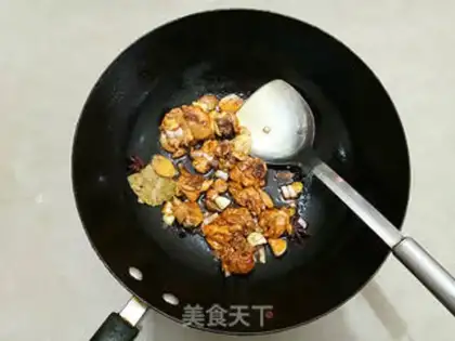 Make Potato chicken noodles step 5