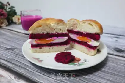 Make Flamingo eggburgers step 8