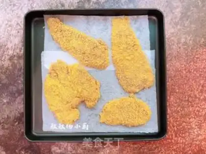 Make Gold chicken chops step 8