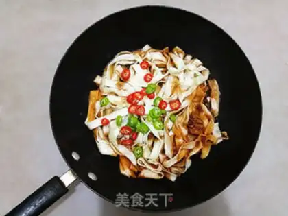 Make Potato chicken noodles step 9