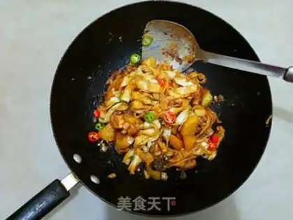 Make Potato chicken noodles step 10