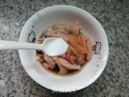 Make Chicken chest fried meat step 3
