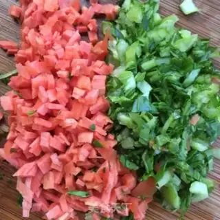 Make Homemade radish omelet step 1