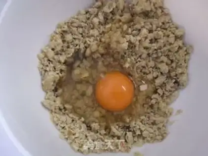 Make Chestnut eggs step 3