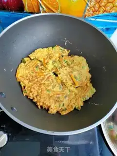 Make Pumpkin eggcake step 5