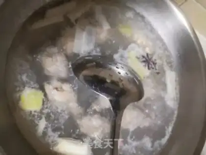 Make Fungus and chicken wings step 2