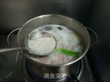 Make Red bean-fruit step 1