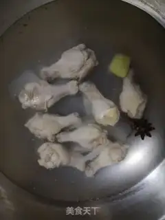 Make Fungus and chicken wings step 5