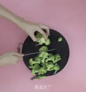 Make Blue and blue tofu eggs step 1