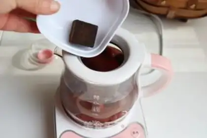 Make Sweet, red soup step 4