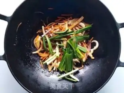 Make Garlic squid step 6