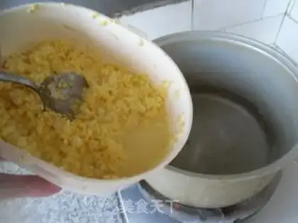 Make Egg and corn step 2