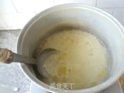 Make Egg and corn step 3