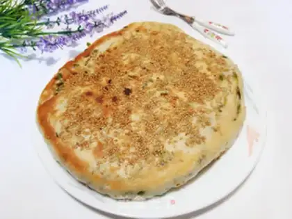 Make Onion sesame pie step 16