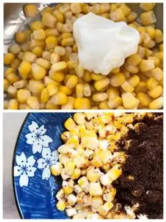 Make Olio corn salad step 3