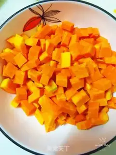 Make Korean pumpkin porridge step 0