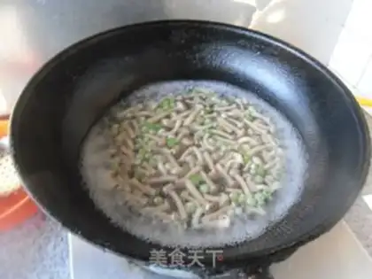 Make Crab mushroom tofu step 5
