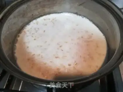 Make Banana cereal milk step 2