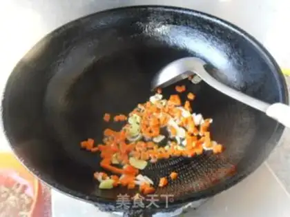 Make Crab mushroom tofu step 6