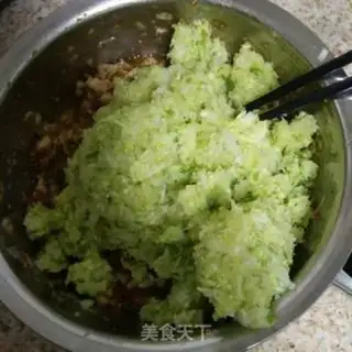 Make Cabbage dumplings step 1