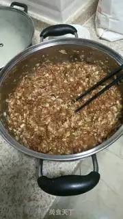 Make Cabbage dumplings step 2