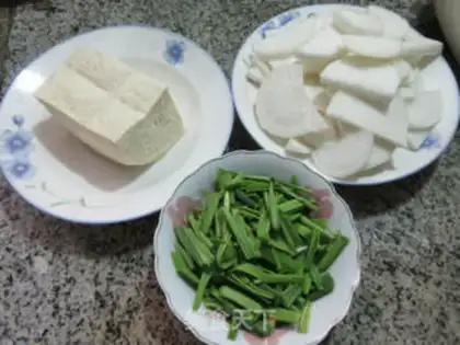 Make Frozen tofu step 0