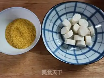Make Red-tree porridge step 1