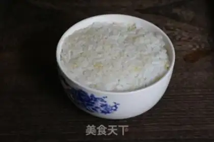 Make Quick food, fruit and rice step 5