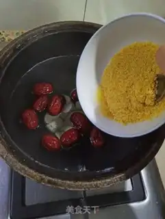 Make Red-tree porridge step 3
