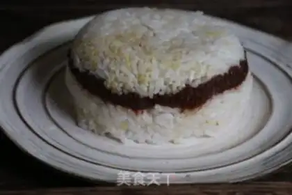 Make Quick food, fruit and rice step 6