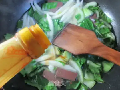 Make The fish is cooked with duck blood step 5
