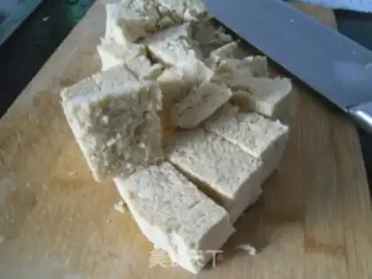 Make Frozen tofu step 2