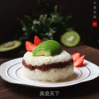 Make Quick food, fruit and rice step 8