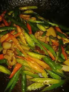 Make Chili fried meat step 4