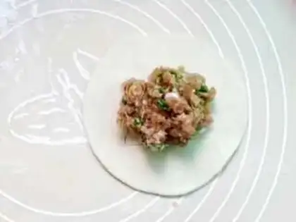 Make Squeeze meat pancakes step 5