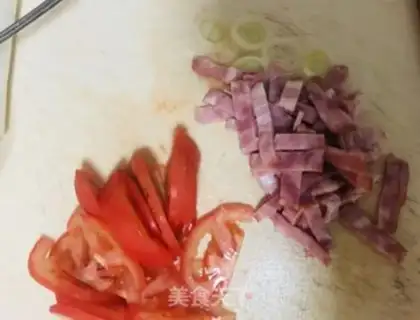 Make Tomato bacon pasta step 2