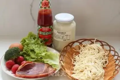 Make Tomato fried steak breakfast step 0
