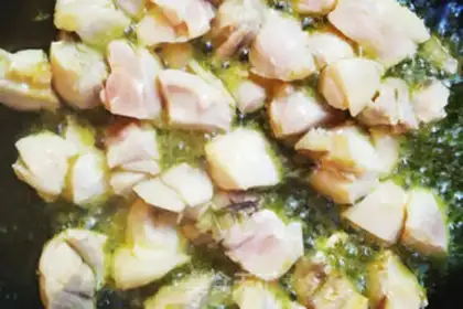 Make Curry chicken step 2