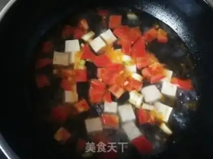 Make Spinach tofu eggflower soup step 9