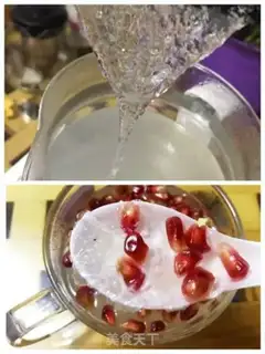 Make Soap horn snow pomegranate step 4