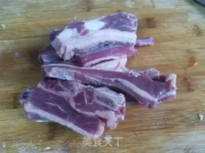 Make Black pepper, cowboy bones step 0