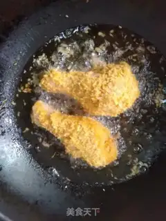 Make Cricket fried chicken leg step 7